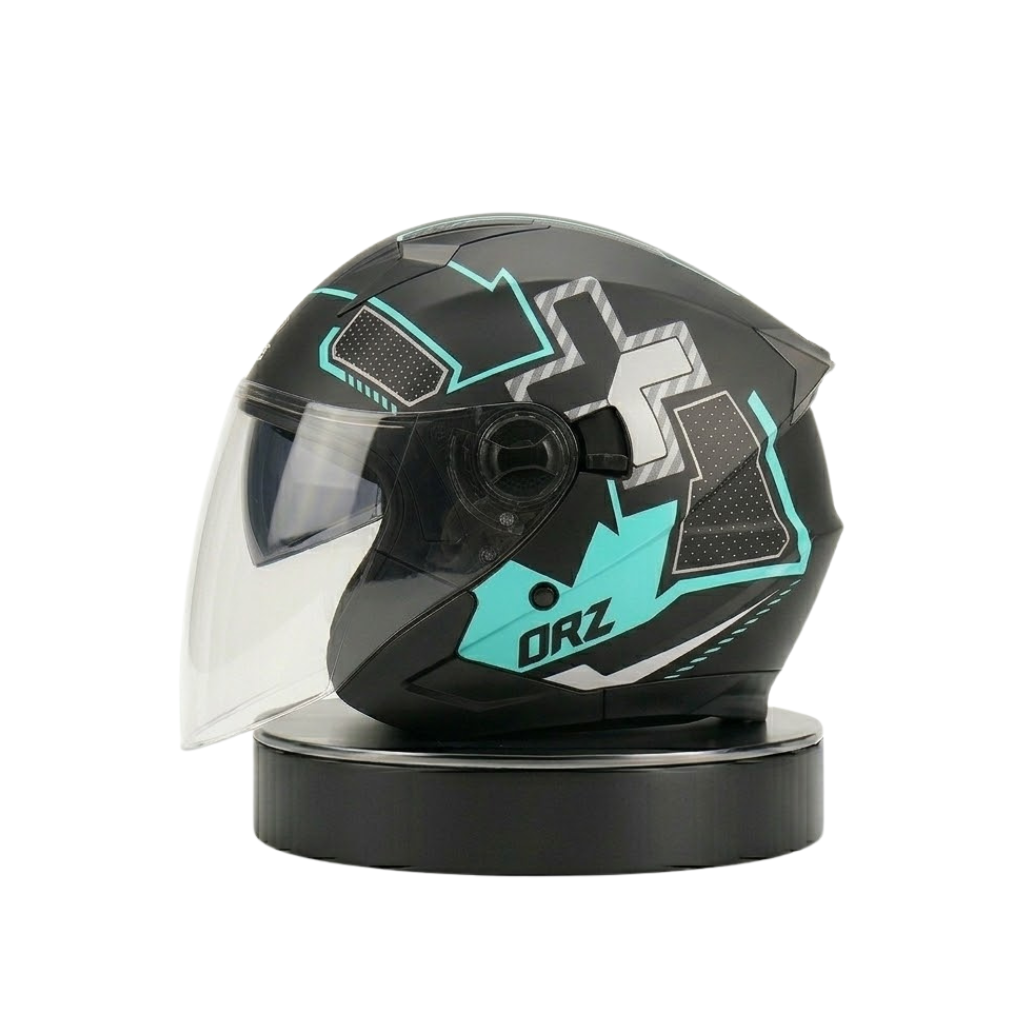 ORZ Premium avoin kypärä – Dual Visor Performance Edition - Meowbutter