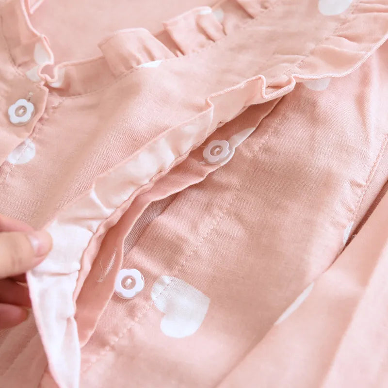 Heartline 100 Percent Cotton Pajama Set Collection