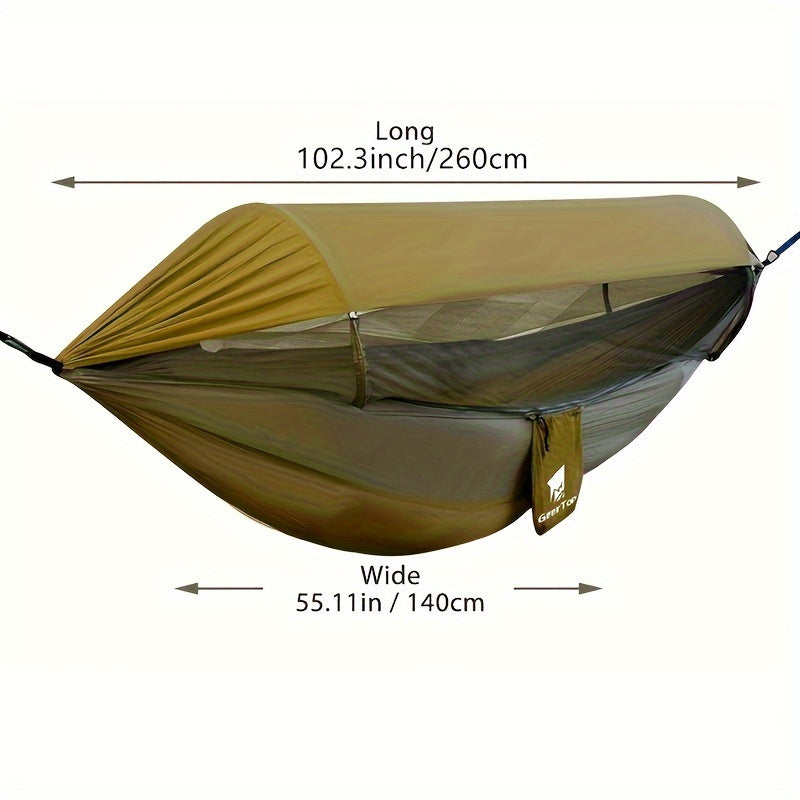 Hamaca Doble para Camping - Incluye Mosquitera - Diseño Cómodo para Exterior | meowbutter