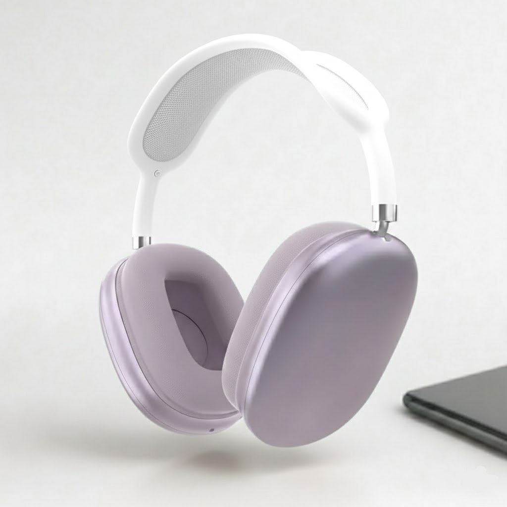 Bezdrátová sluchátka přes uši s Bluetooth — aktivní potlačení hluku
