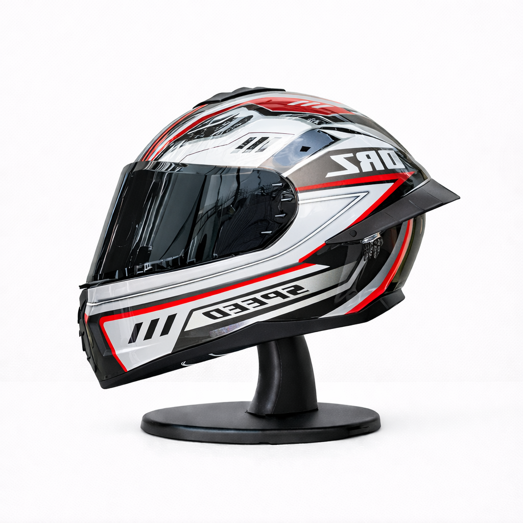 Casco Integral para Motocicleta ORZ-A03 – Protección para Todas las Estaciones - Meowbutter
