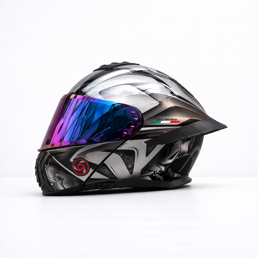 ORZ-B08A Vollgesichts-Motorradhelm – Meowbutter