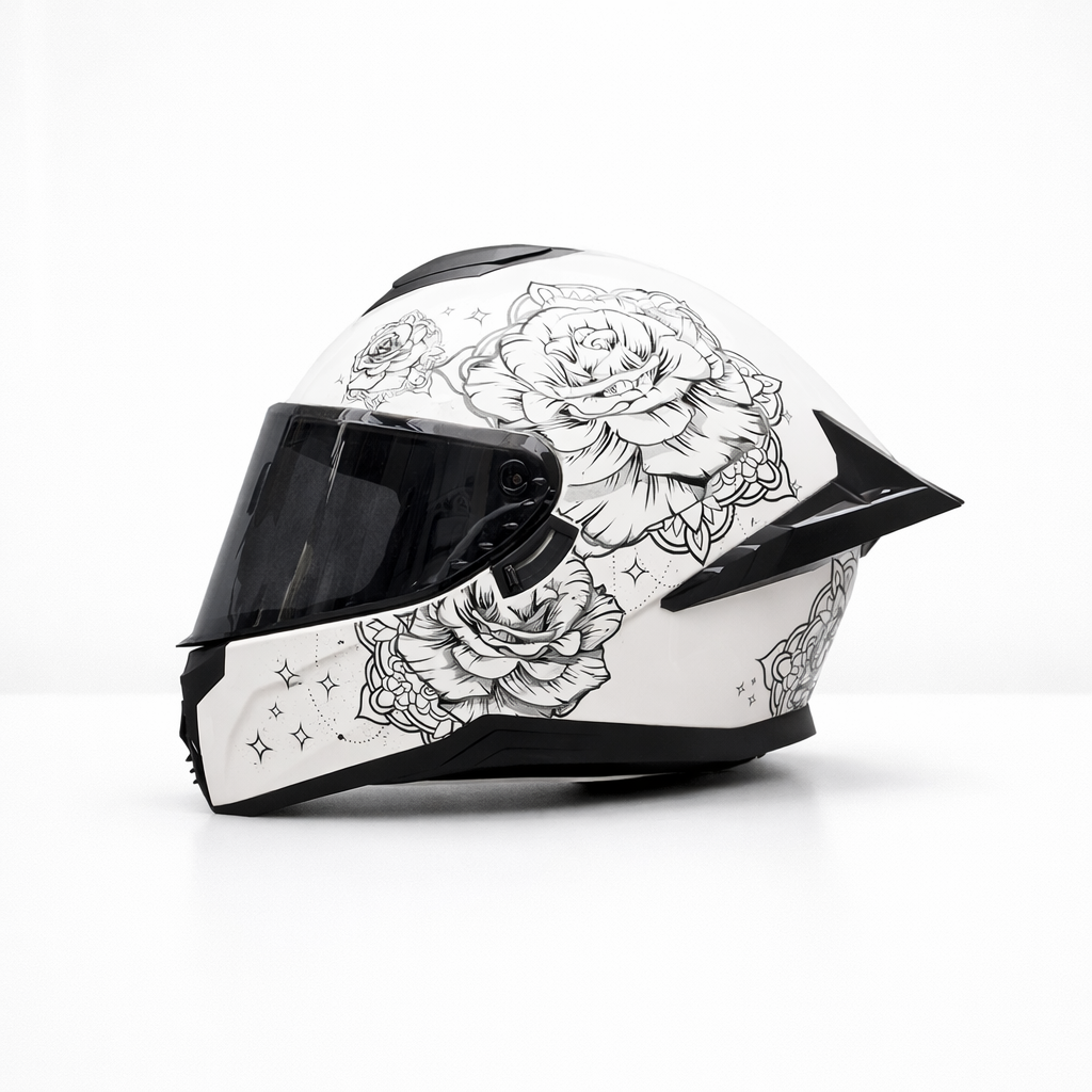 Casco integral LVS-703 Pro Big Tail - Meowbutter
