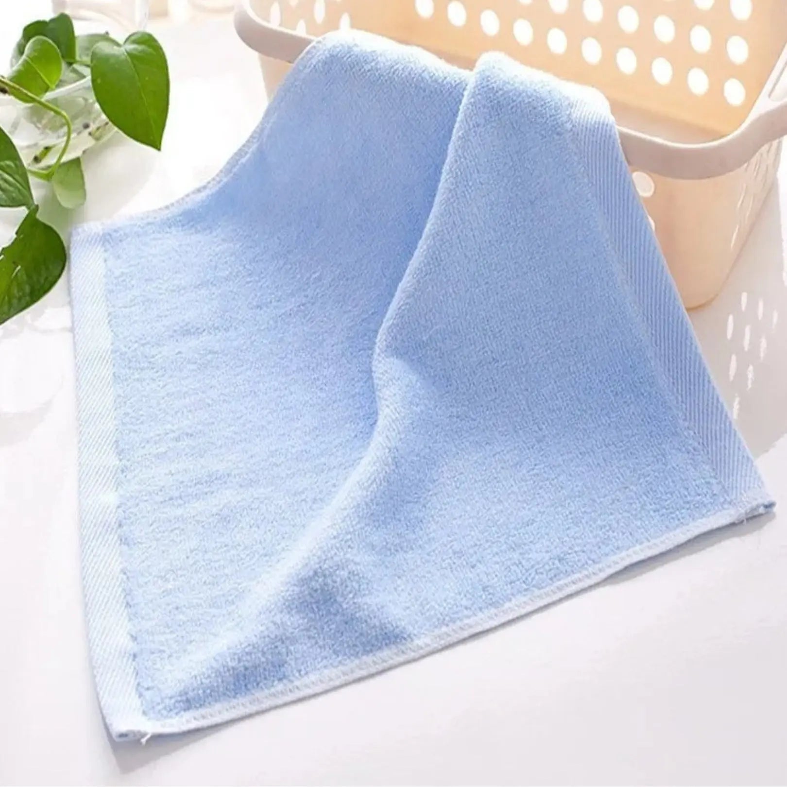 Washcloths Set In Bamboo Rayon 2 Pack For Home Use