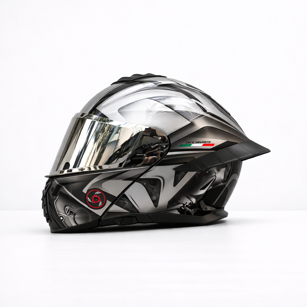 ORZ-B08A Vollgesichts-Motorradhelm – Meowbutter