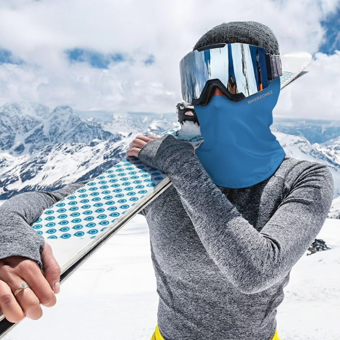 Balaclava Termica Invernale – Maschera Integrale Antivento in Pile per Moto, Ciclismo e Sport Invernali - Meowbutter