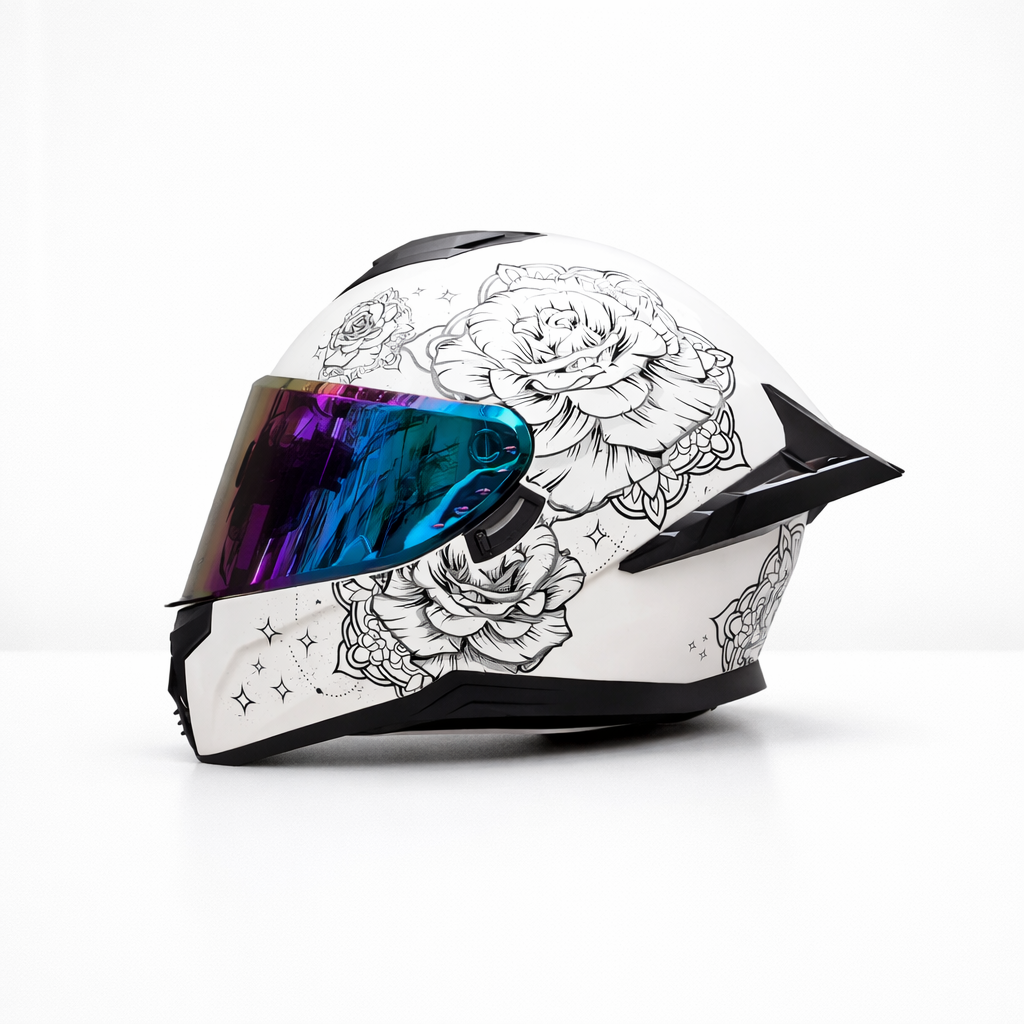 Casco integral LVS-703 Pro Big Tail - Meowbutter