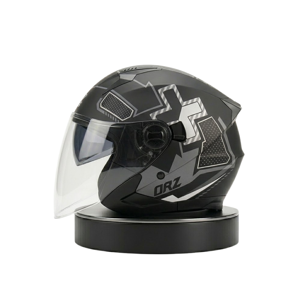 ORZ Premium avoin kypärä – Dual Visor Performance Edition - Meowbutter