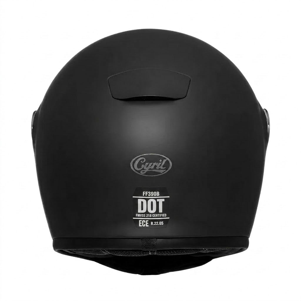 Capacete Integral Vintage RoadSpirit – Aprovado pela DOT e ECE - Meowbutter