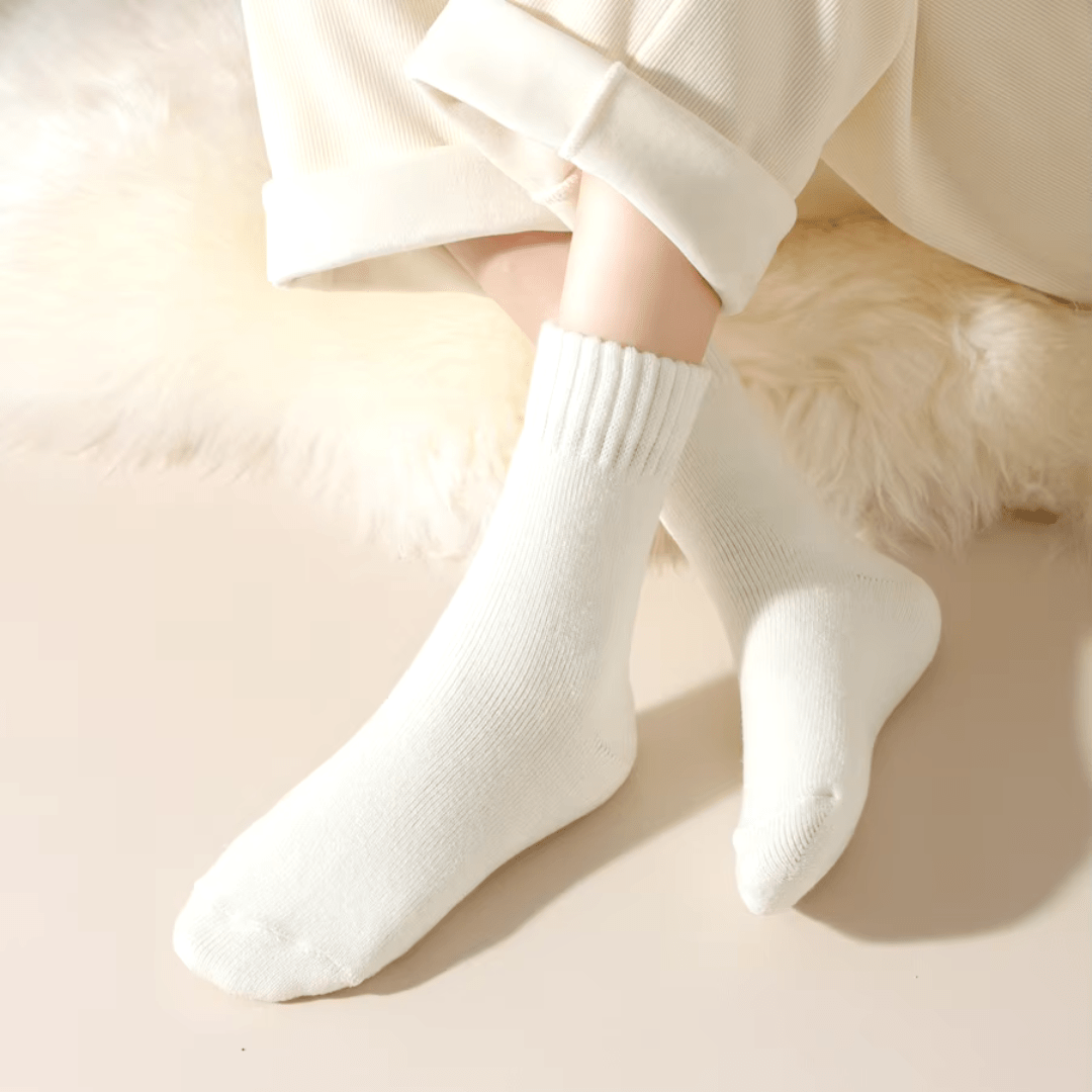 Premium fleece sokker til hyggelig komfort hele året rundt hver dag