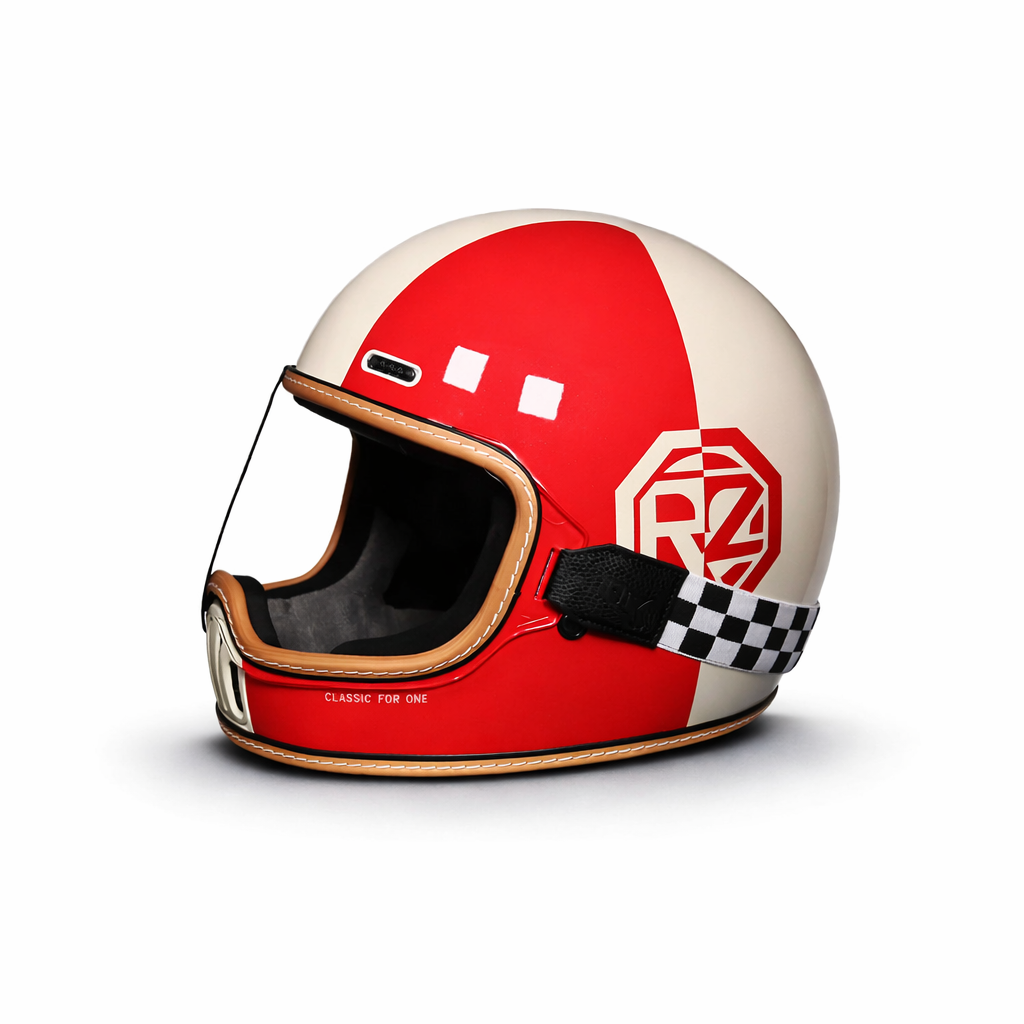 ORZ-729 Retro kokokypärä - DOT- ja ECE-hyväksytty - Meowbutter