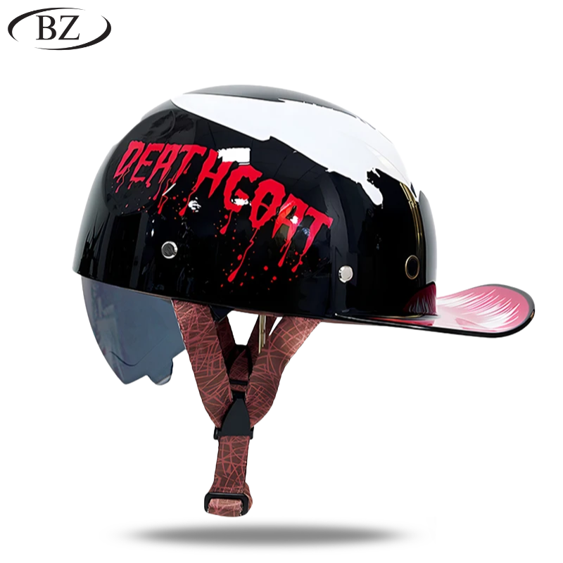 Casco Retro Premium Medio – Edición Signature - Meowbutter