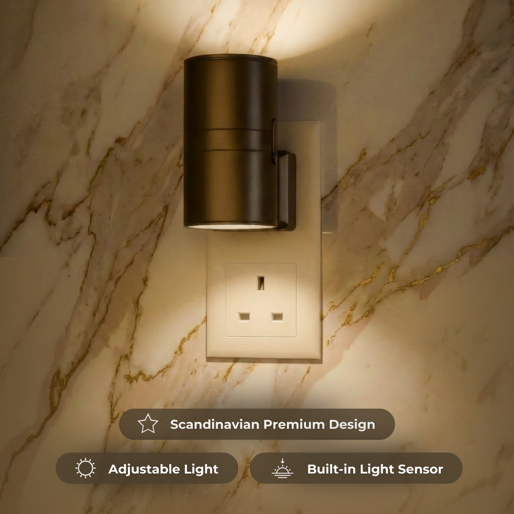 Luno Night Light With Soft Glow LED Ambience For Home Use