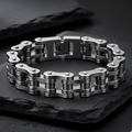 Bracciale Catena da Biker – Serie Acciaio Forgiato | meowbutter