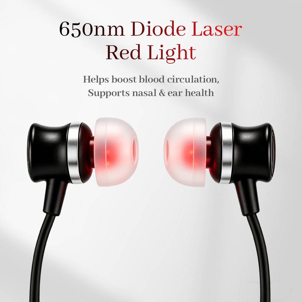 Dual-Action Nasal & Ear Laser Device for Daily Comfort and Wellness Support