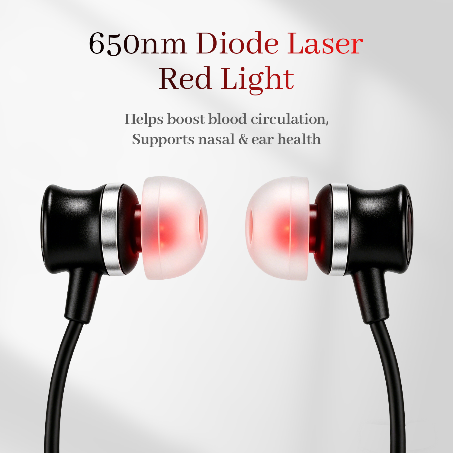 Dual-Action Nasal & Ear Laser Device for Daily Comfort and Wellness Support