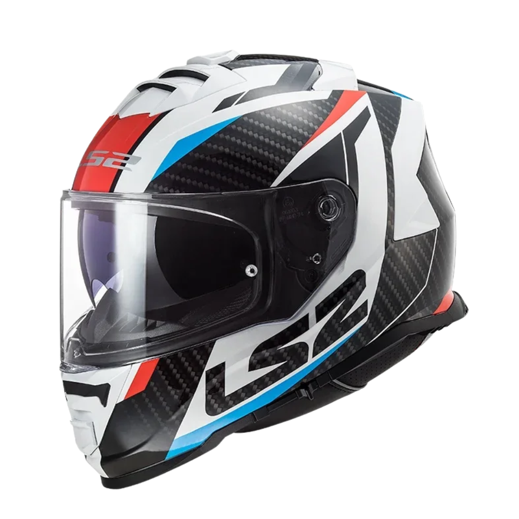 LS2 FF800 IronShell Racing kokokypärä - DOT- ja ECE-hyväksytty - Meowbutter