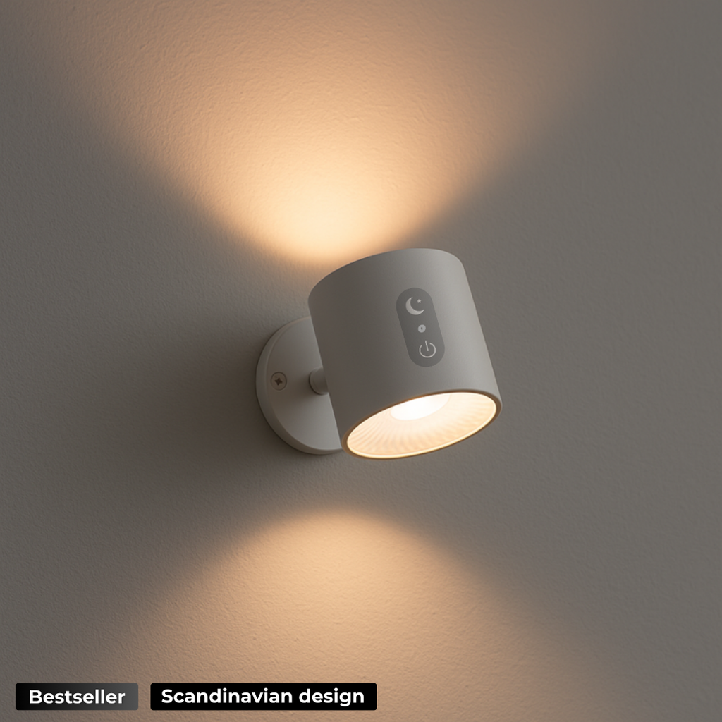 Milo Premium Wireless Wall Light Indoor Lighting Fixture For Home Use