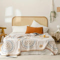 Tæppe med Mandala Boho Mønster | Meowbutter