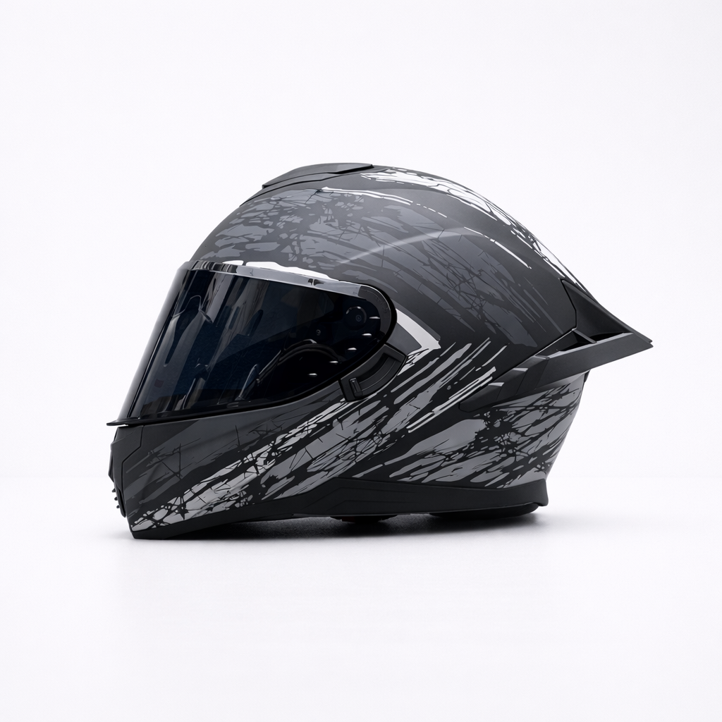 Casco integral LVS-703 Pro Big Tail - Meowbutter