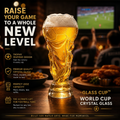 World Cup Themed Glass For Football Lovers Elegant Crystal Drinkware Gift
