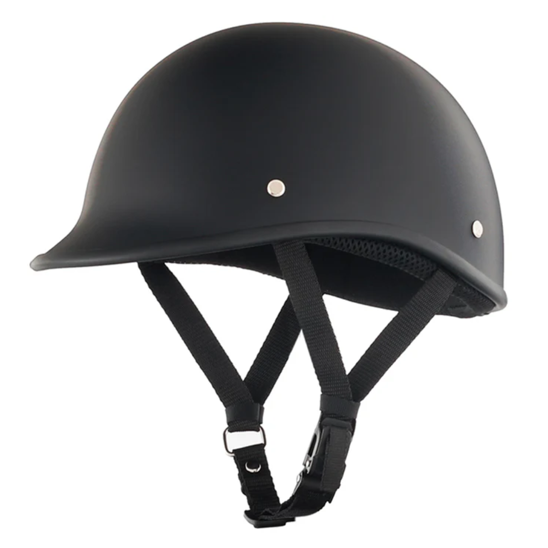 Vintage Low-Profile Polo Half Helmet | DOT Certified - Meowbutter
