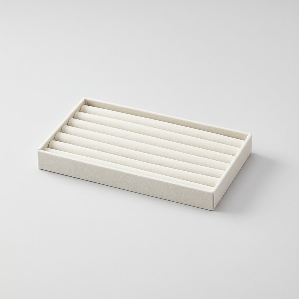 Nylon Jewelry Tray — Compact Low Profile Compartment Set