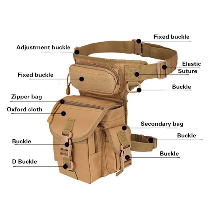 Tactical Drop Leg Waist Bag | meowbutter