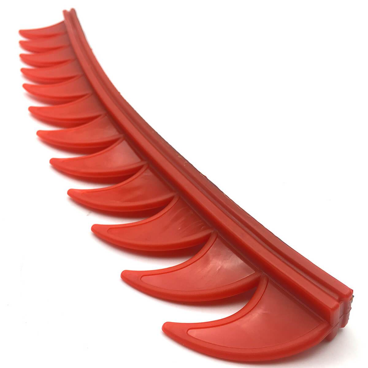 Helmet Mohawk Spikes — Reflective Universal-Fit Helmet Accessory