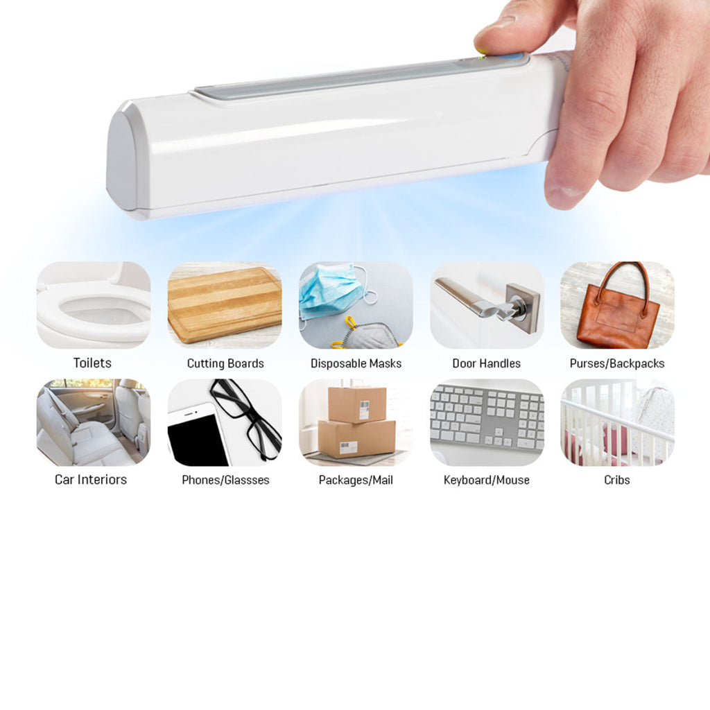 UV Sanitizer Wand Portable Handheld Surface Cleaning Light | Meowbutter