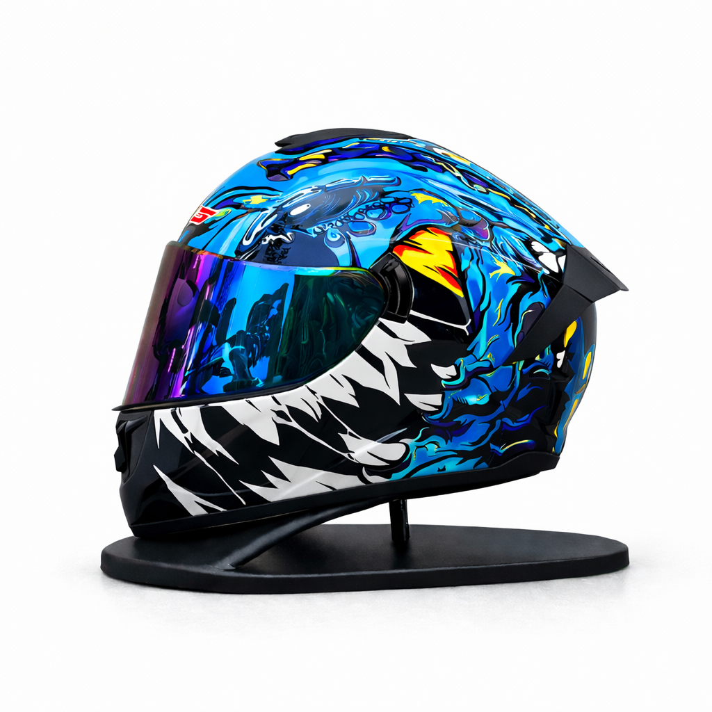 LVS-701 Turvallinen moottoripyöräkypärä - Meowbutter