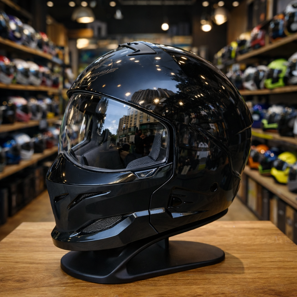 Casco de motocicleta unisex Scorpion Retro - Meowbutter