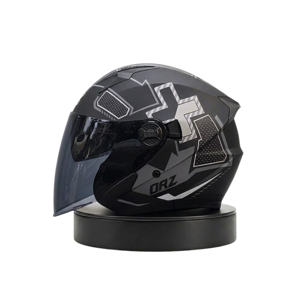ORZ Premium avoin kypärä – Dual Visor Performance Edition - Meowbutter