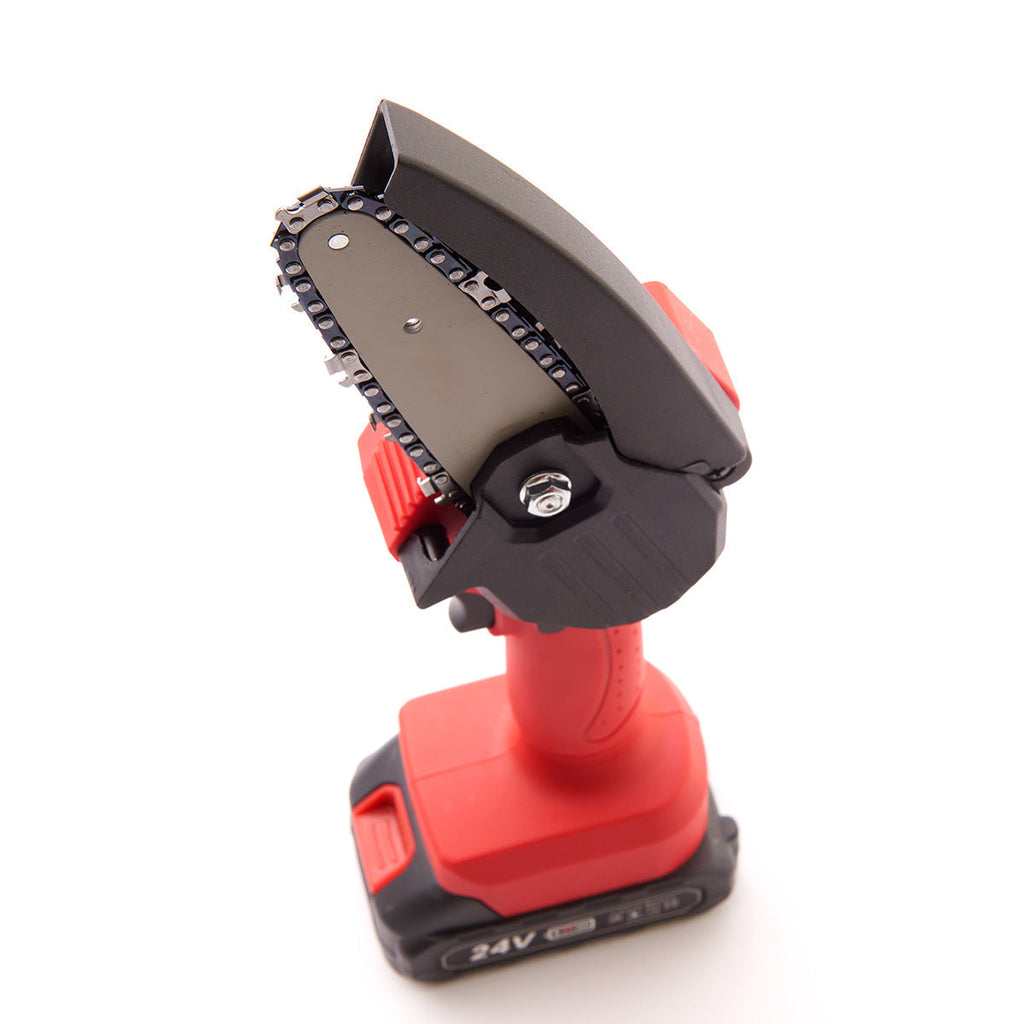 Compact Electric Mini Chainsaw — 550W Motor, 24V Battery, 1.5kg Weight