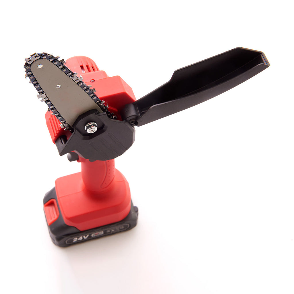 Compact Electric Mini Chainsaw — 550W Motor, 24V Battery, 1.5kg Weight