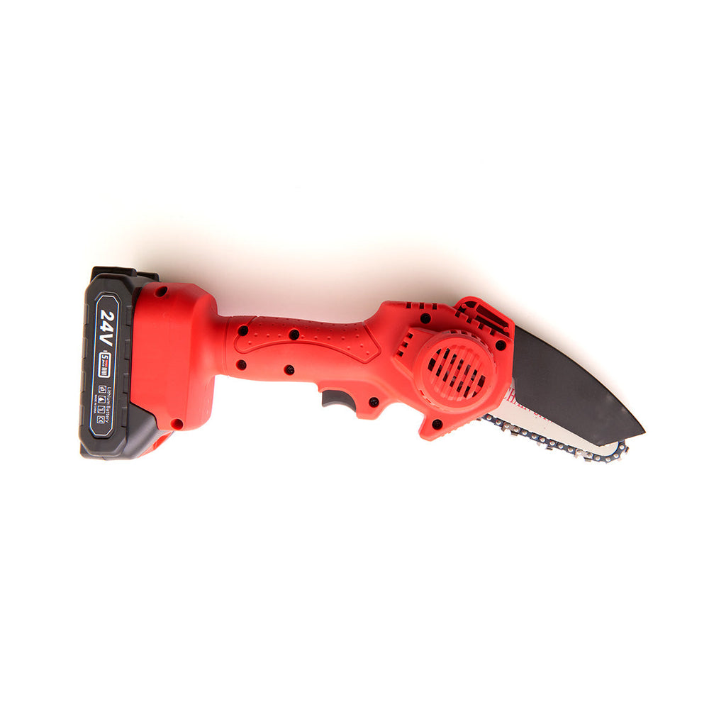 Compact Electric Mini Chainsaw — 550W Motor, 24V Battery, 1.5kg Weight