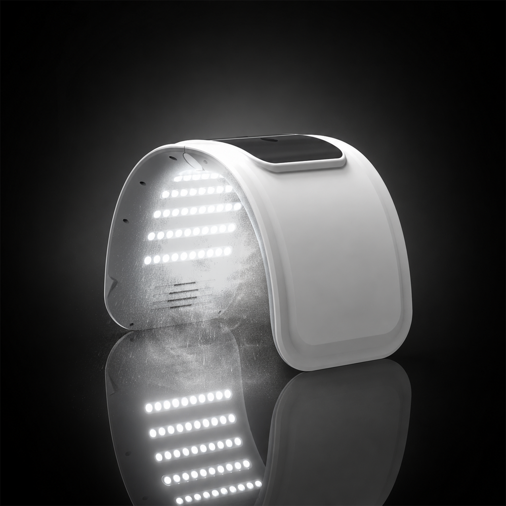 Facial Light Therapy & Misting Panel for Skin Fatigue, Redness, and Daily Rejuvenation