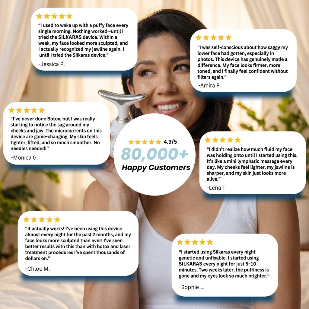 3-in-1 LED Facial Sculptor for a Visibly Firmer, Radiant, and Contoured Complexion