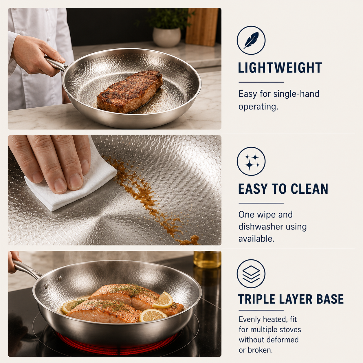 The Multi-Purpose Titanium Deep Pan (28cm)