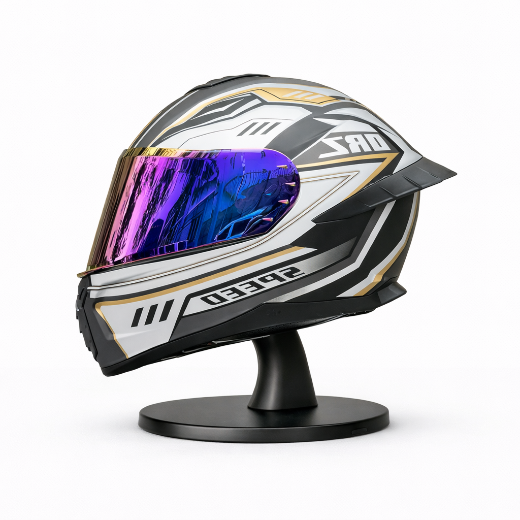 Casco Integral para Motocicleta ORZ-A03 – Protección para Todas las Estaciones - Meowbutter