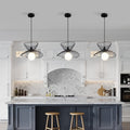 Retro Black Pendant Light | Adjustable Industrial Design | Meowbutter