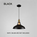Industrial Metal Pendant Light | Retro Loft Style | Meowbutter