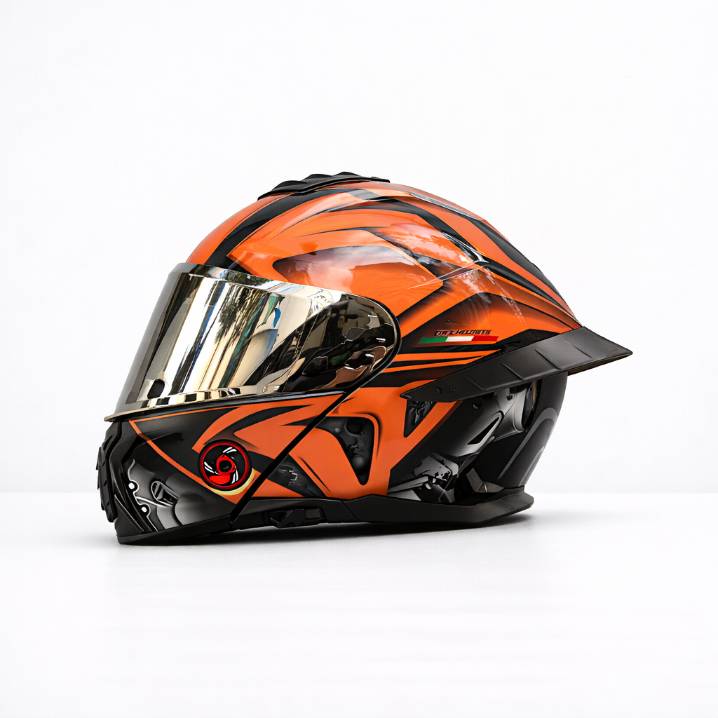 ORZ-B08A Vollgesichts-Motorradhelm – Meowbutter