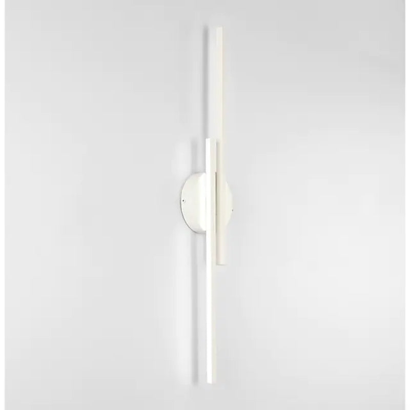 Alvara | Modern Nordic Disc or Linear Metal LED Wall Lamp, Black/White