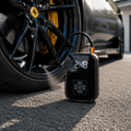 Dækoppusterværktøj - Digital LED-skærm - USB-genopladelig - Automatisk stop - Til biler, cykler og oppustelige genstande | meowbutter