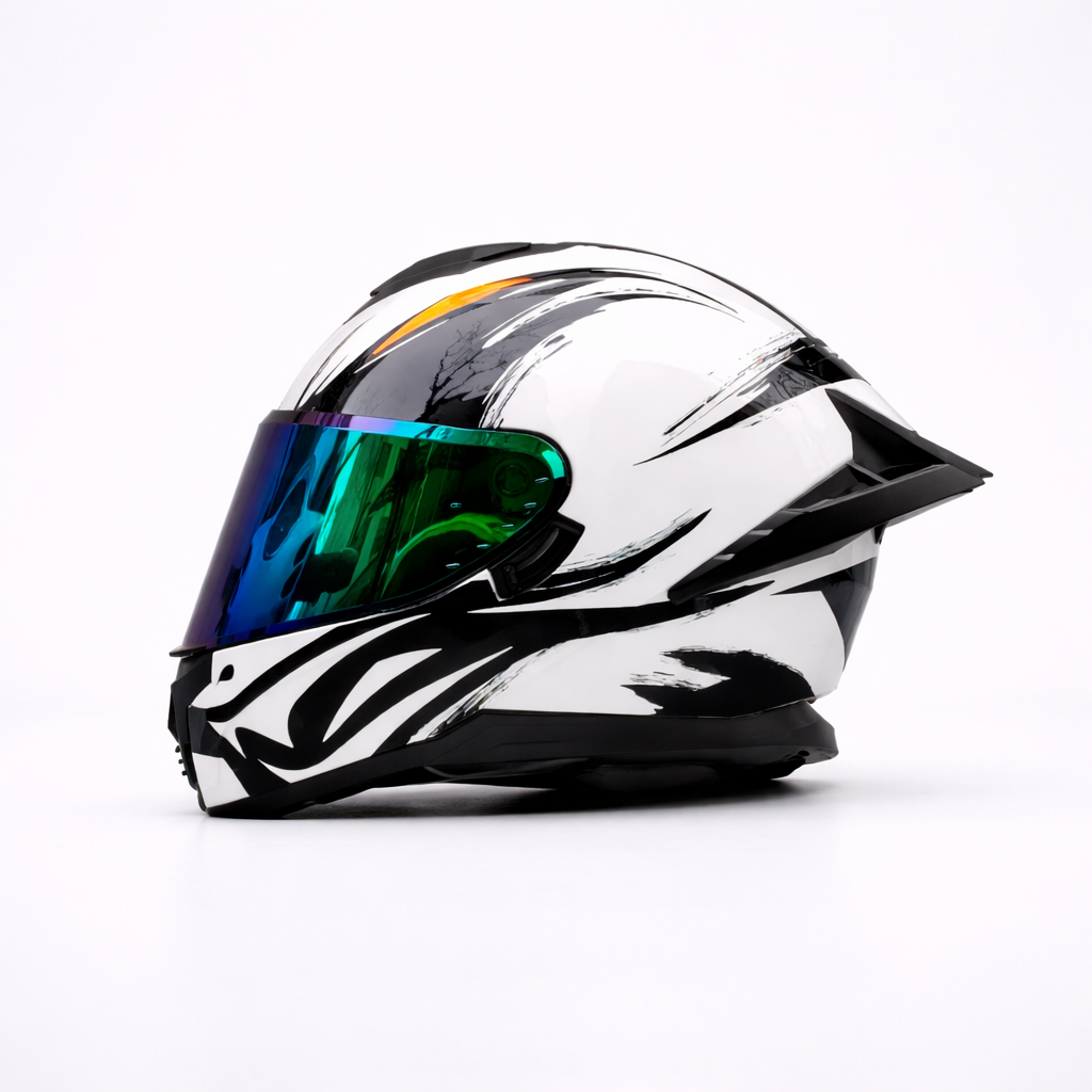 Casco integral LVS-703 Pro Big Tail - Meowbutter