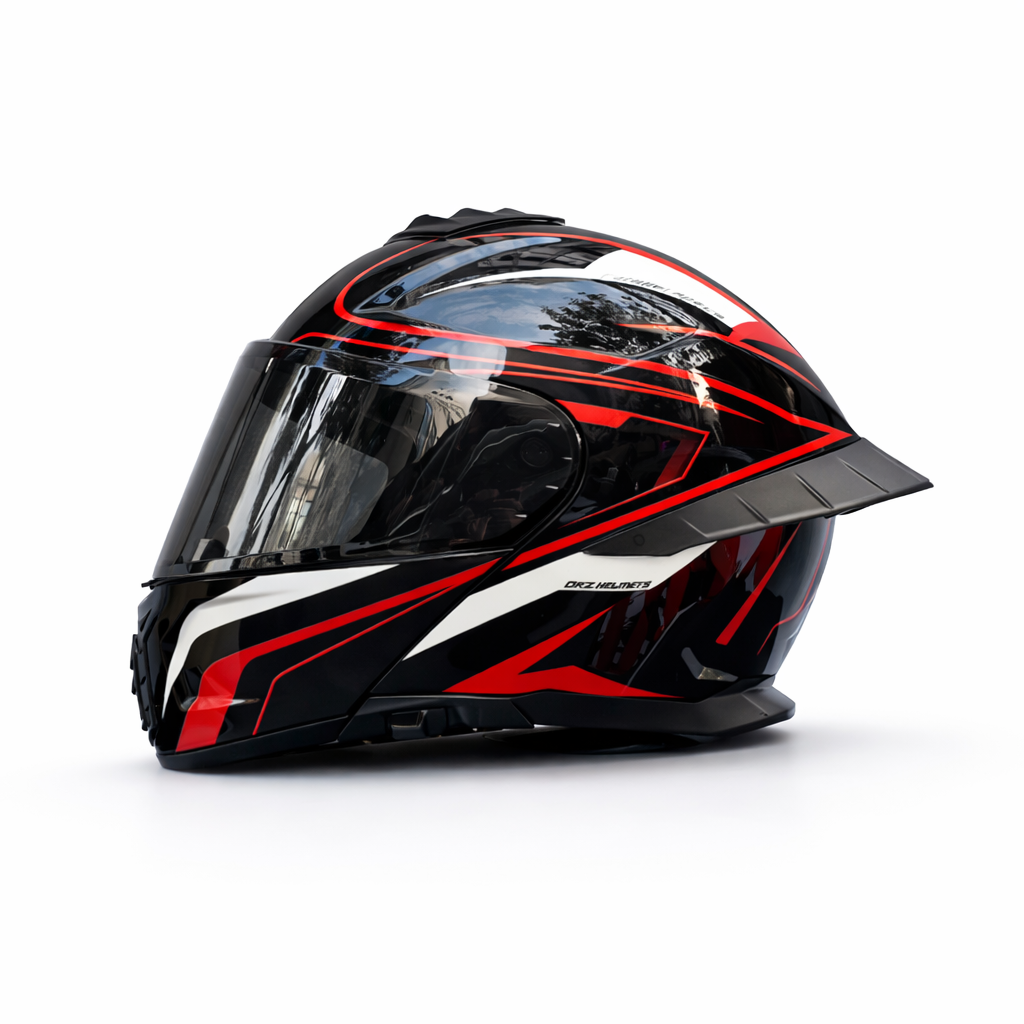 ORZ-B08A Vollgesichts-Motorradhelm – Meowbutter