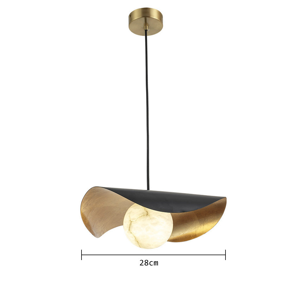 Cortesa Hanging Lamp in Spanish Marble