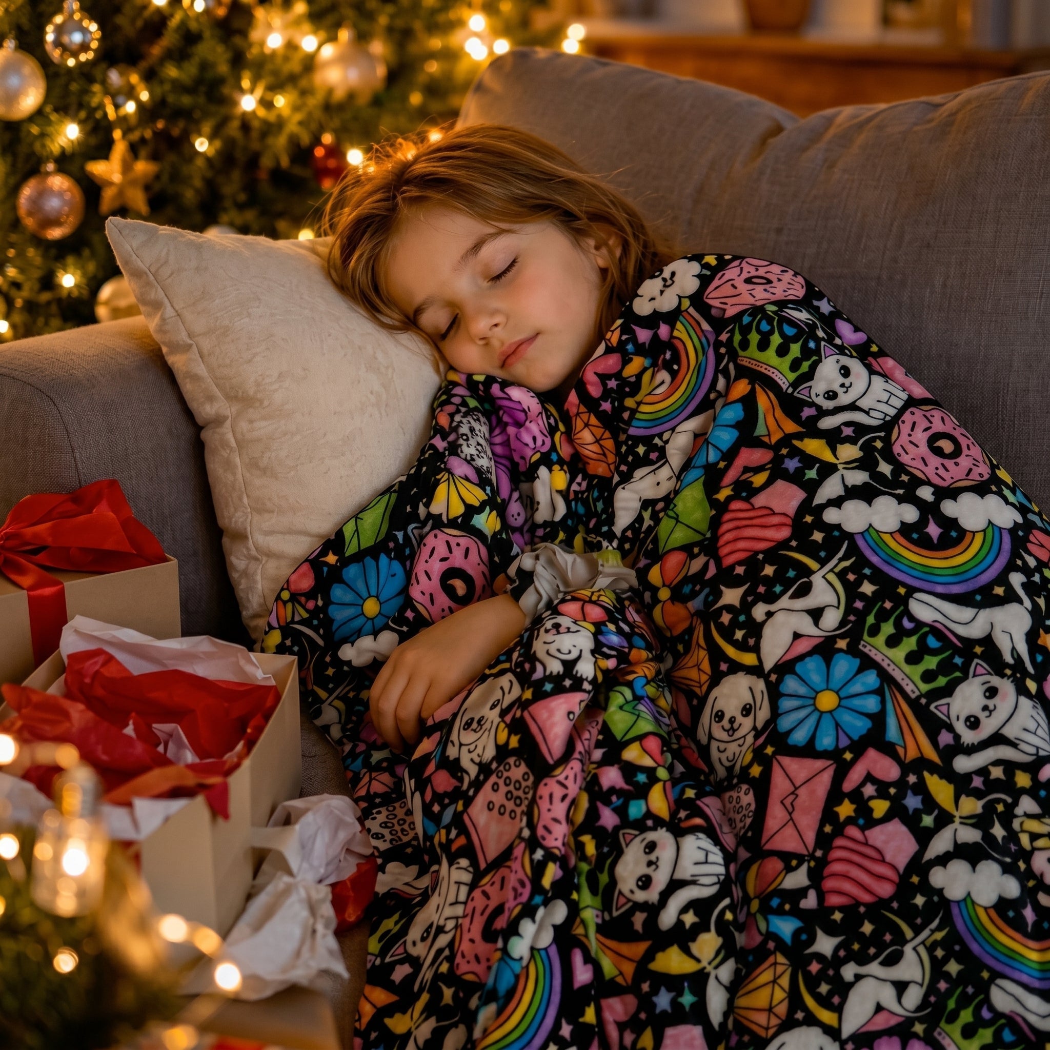 Color, Cuddle, Repeat – A DIY Coziness Blanket for Family Bonding
