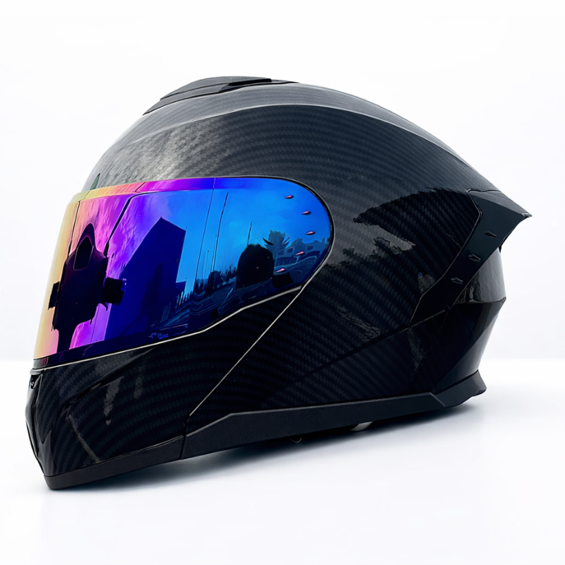 Kask motocyklowy LVS-909 Pro - Meowbutter